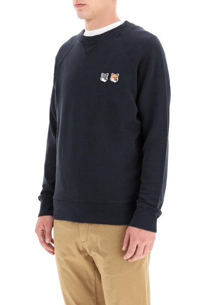 Maison Kitsuné Double Fox Head Patch Sweatshirt