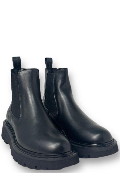 Woolrich Round Toe Ankle Boots