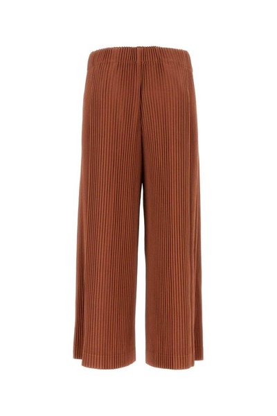 Homme Plissé Issey Miyake Cropped Wide-Leg Pants