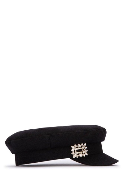 Roger Vivier Embellished Sailor Cap