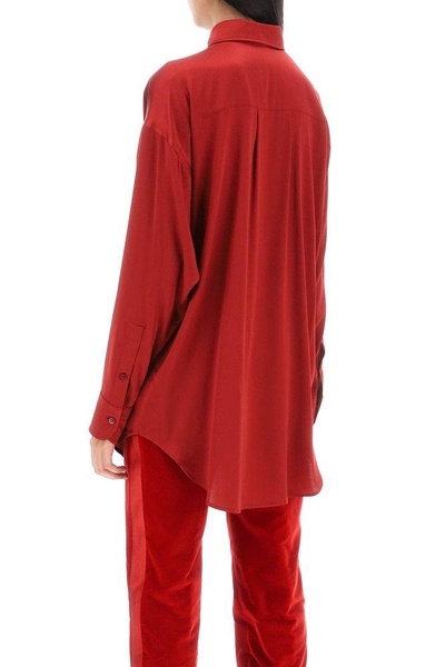 Tom Ford Stretch Silk Satin Shirt