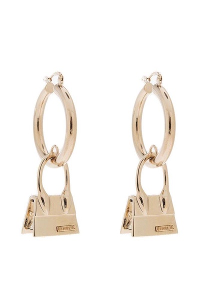 Jacquemus Logo Embossed Chiquito Earrings