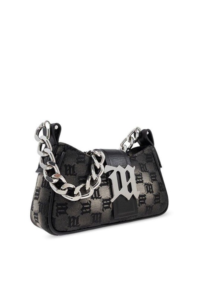 Misbhv Jacquard Monogram Chain Mini Shoulder Bag