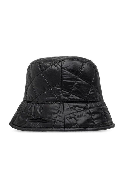 Moncler Logo Patch Quilted Hat