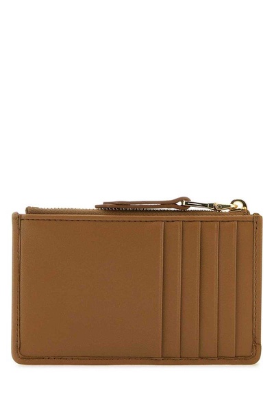 Caramel Nappa Leather Card Holder