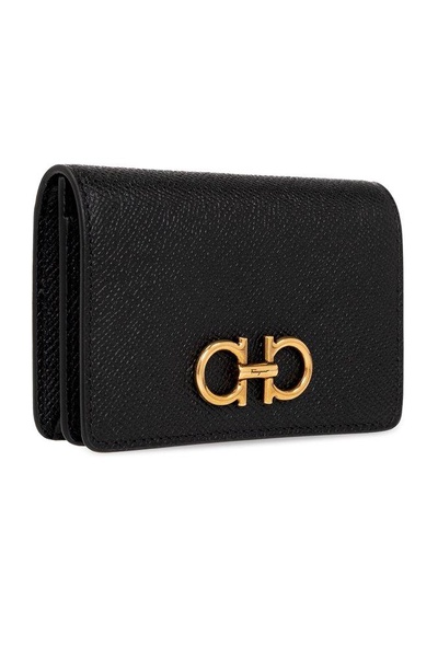 Ferragamo Gancini Plaque Card Holder