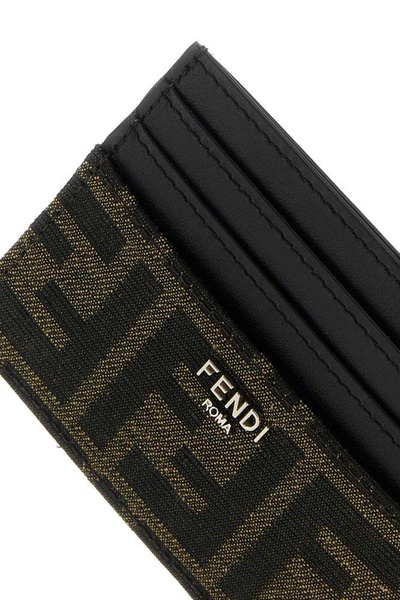 Fendi FF Jacquard Card Holder