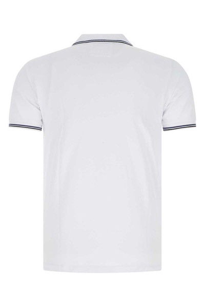 Emporio Armani Logo Detailed Short-Sleeved Polo Shirt