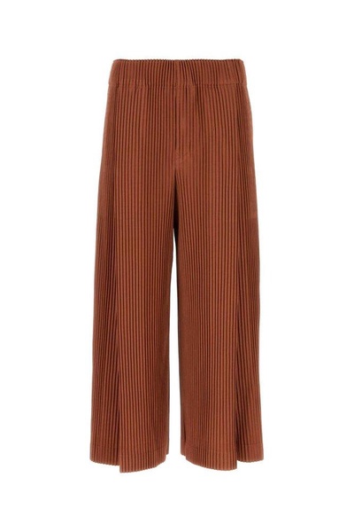 Homme Plissé Issey Miyake Cropped Wide-Leg Pants