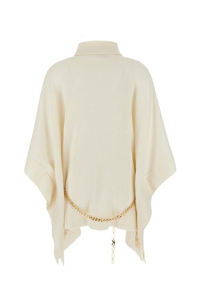 Michael Michael Kors Turtleneck Chained Poncho