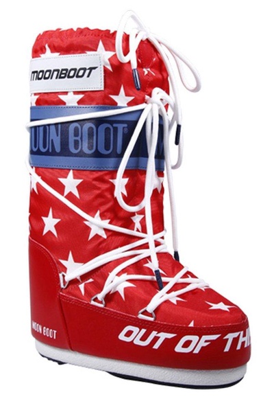 Moon Boot Icon Retrobiker Lace-Up Snow Boots