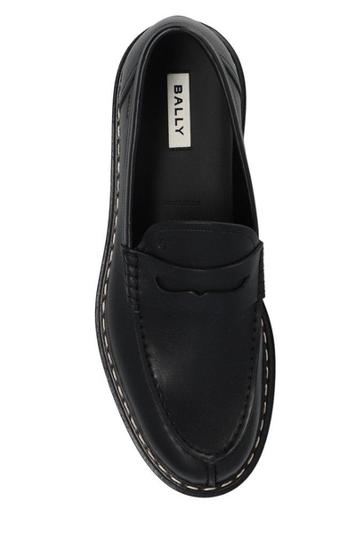 Bally Necko Round Toe Loafers