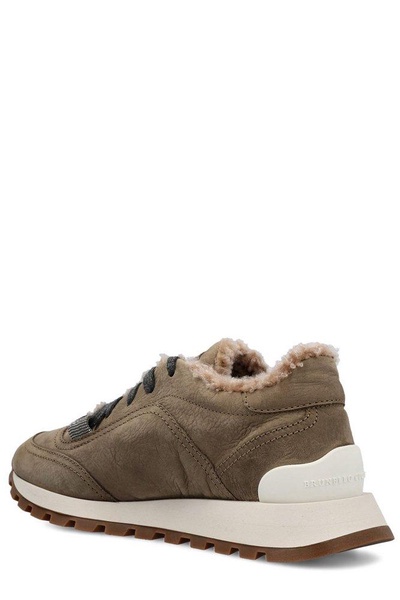 Brunello Cucinelli Lace-Up Sneakers