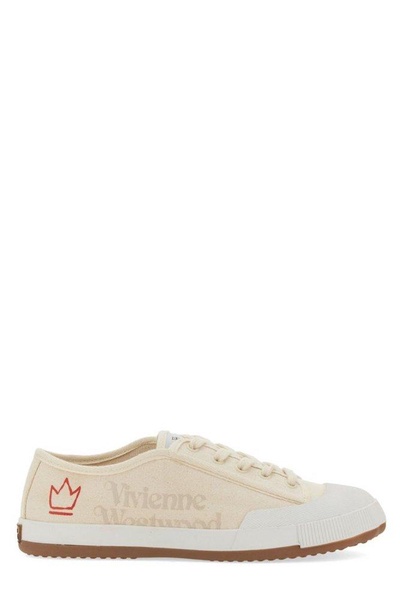 Vivienne Westwood Logo Printed Low-Top Sneakers