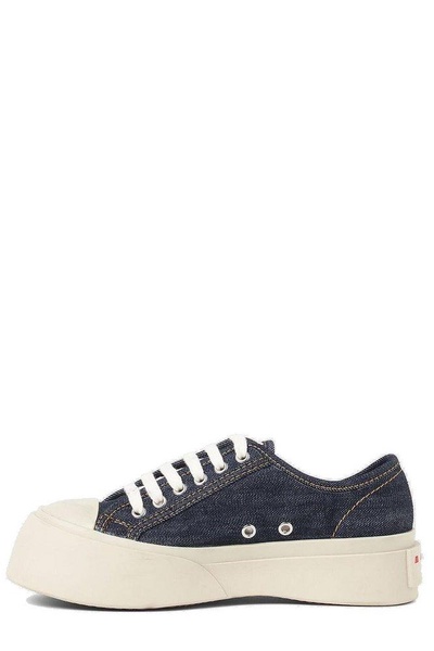 Marni Denim Pablo Lace-Up Sneakers