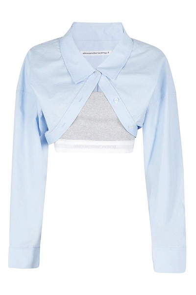 Alexander Wang Cropped Bolero Top