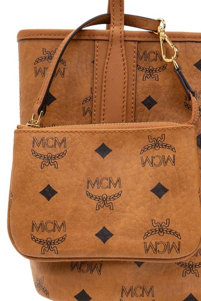 MCM Liz Reversible Mini Top Handle Bag