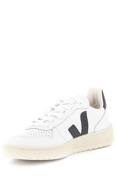 Veja V-10 Lace-Up Sneakers