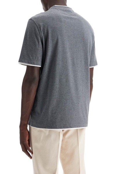 Brunello Cucinelli Layered Crewneck T-Shirt