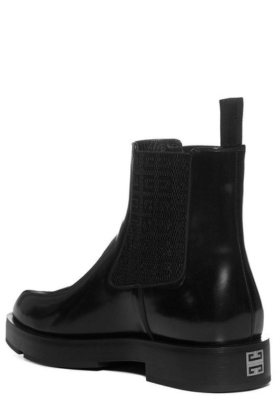 Givenchy Logo Detailed Chelsea Boots