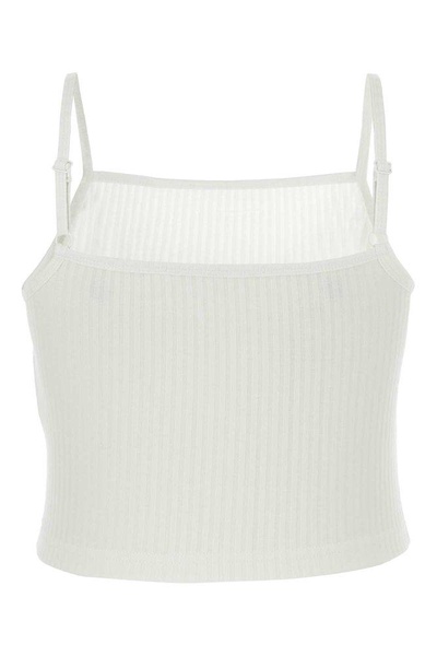 Alexander Wang Ribbed-Knit Spaghetti Strap Top