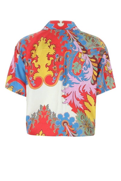 Etro Graphic Printed Button-Up Shirt