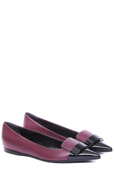 Valentino	Two-Toned Pointed Toe Ballerina Shoes