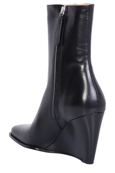 Wandler Squared-Toe Ankle Boots