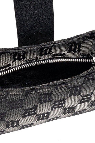 Misbhv Jacquard Monogram Chain Mini Shoulder Bag