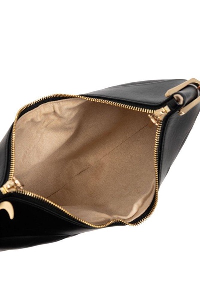 Cult Gaia Ubah Pleat Detailed Clutch Bag