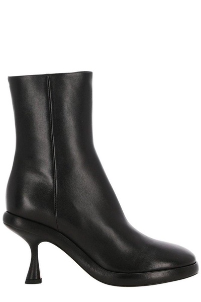 Wandler June Round Toe Ankle Boots