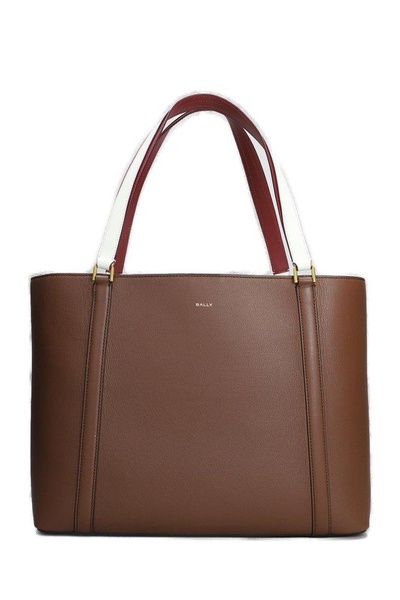 Bally Logo Printed Large Tote Bag