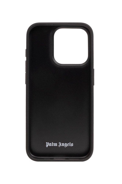 Palm Angels Monogram Printed iPhone 15 Pro Case