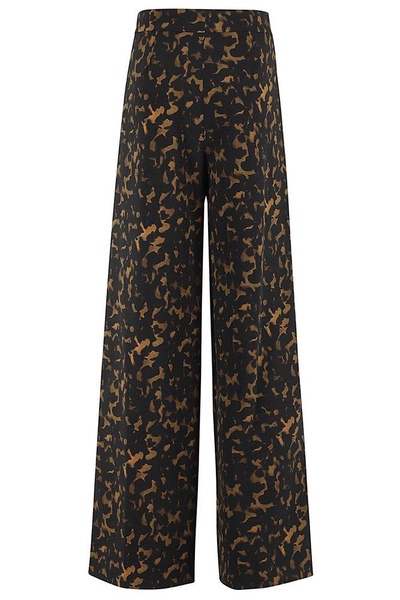 Theory Watercolour Effect Wide Leg Pants