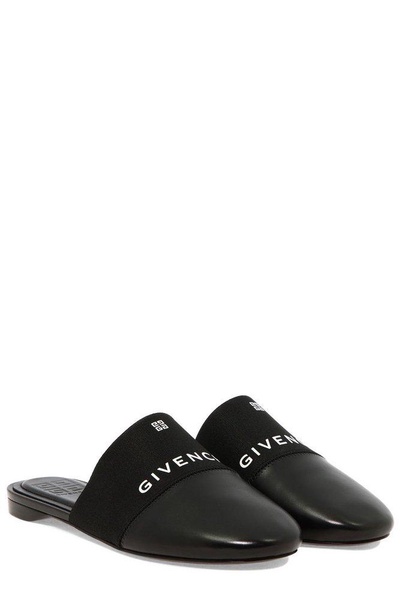 Givenchy Logo Printed Slip-On Mules