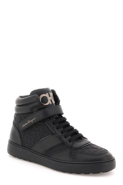 Ferragamo High-Top Sneakers