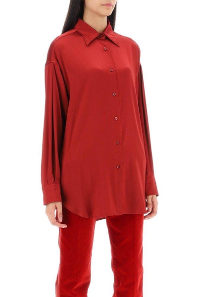 Tom Ford Stretch Silk Satin Shirt