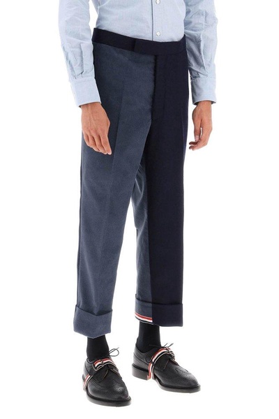 Thom Browne Panelled Cropped Trousers