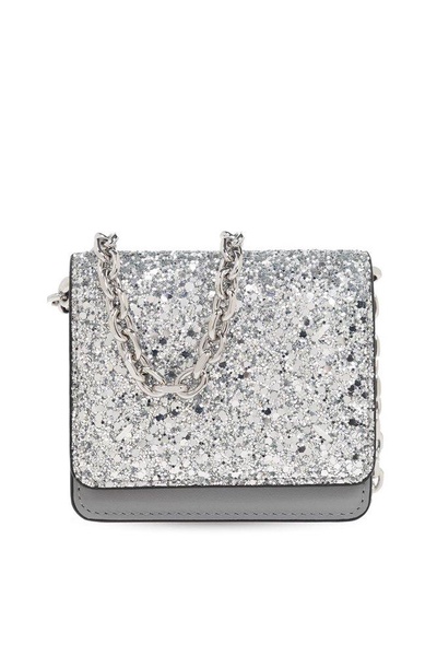 Maison Margiela Glittered Strap Foldover Wallet