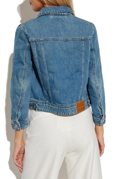 Zadig & Voltaire Kioka Button-Up Denim Jacket