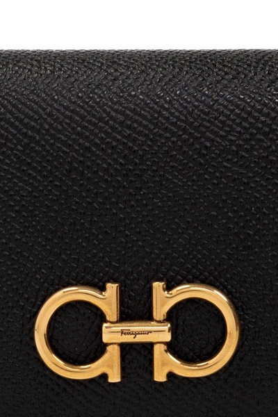 Ferragamo Gancini Plaque Card Holder