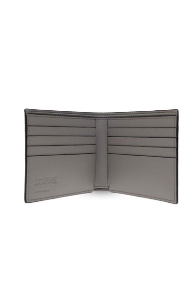 Loewe Logo Embossed Bi-Fold Wallet