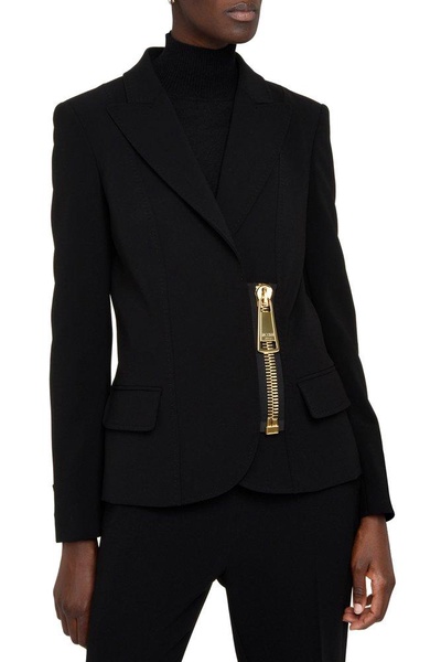 Moschino Single-Breasted Zipped Blazer