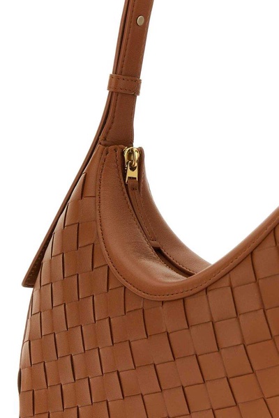 Bottega Veneta Woven Zipped Hobo Bag