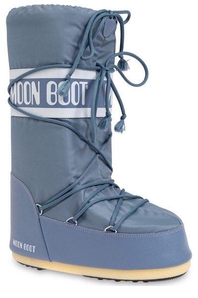 Moon Boot Icon Logo Printed Lace-Up Boots