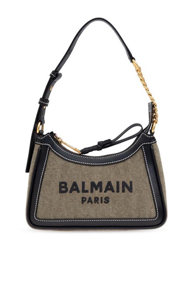 Balmain Shoulder Bag In Canvas