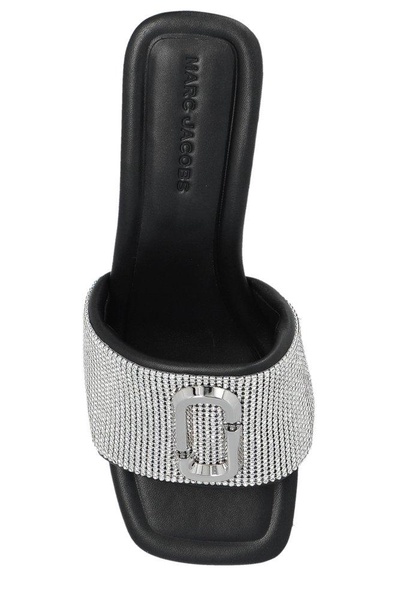 Marc Jacobs The Rhinestone J Marc Heeled Sandals