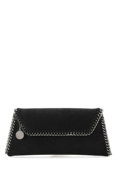 Stella McCartney Falabella Logo Charm Clutch Bag