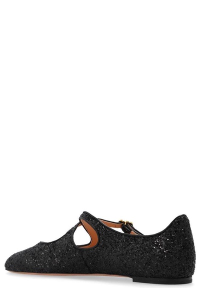 Bally Glittery Ballet Flats