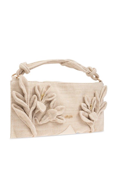 Cult Gaia Hera Flower Detailed Mini Shoulder Bag